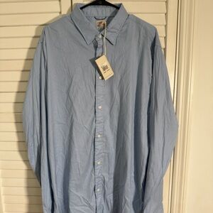 Faherty Sky Blue Casual Shirt